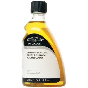 Winsor and Newton Linseed Stand Oil  - 500 ml (16.9 OZ)