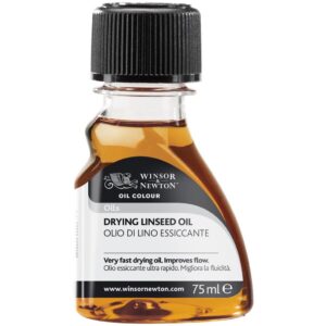 Winsor and Newton Drying Linseed Oil 75 ml (2.5 OZ)