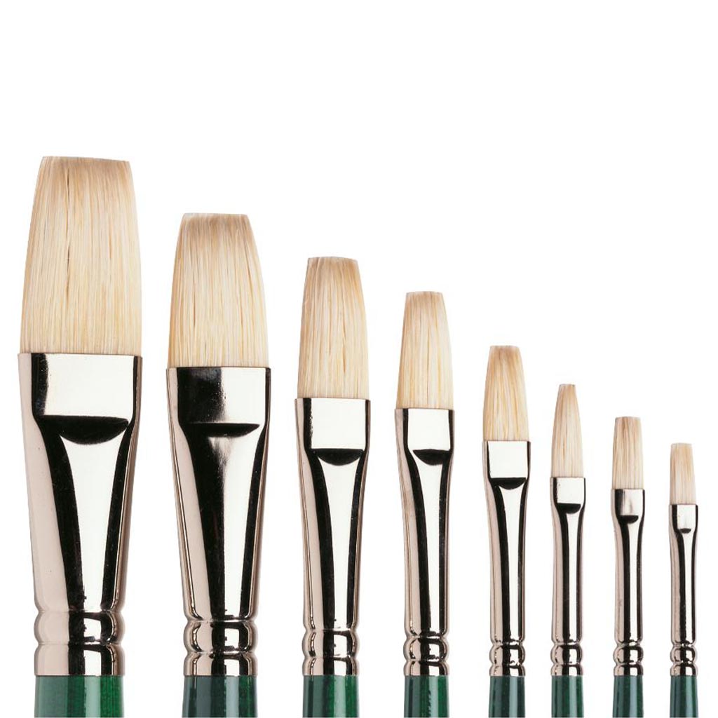 Jerry's Artarama Paint Brush [Oil/Acrylic - Set of 14] - Ideal for Acrylic  and Oil Painting, Artist Paint Brushes with Excellent Control, Resilience