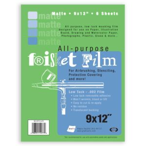 Grafix Frisket Film Matte 9 x 12 in
