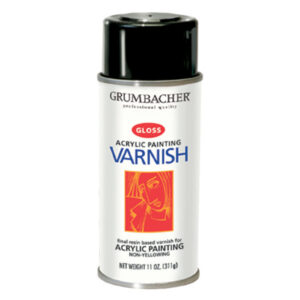 Grumbacher Acrylic Painting Varnish Spray 311 g (11 OZ)