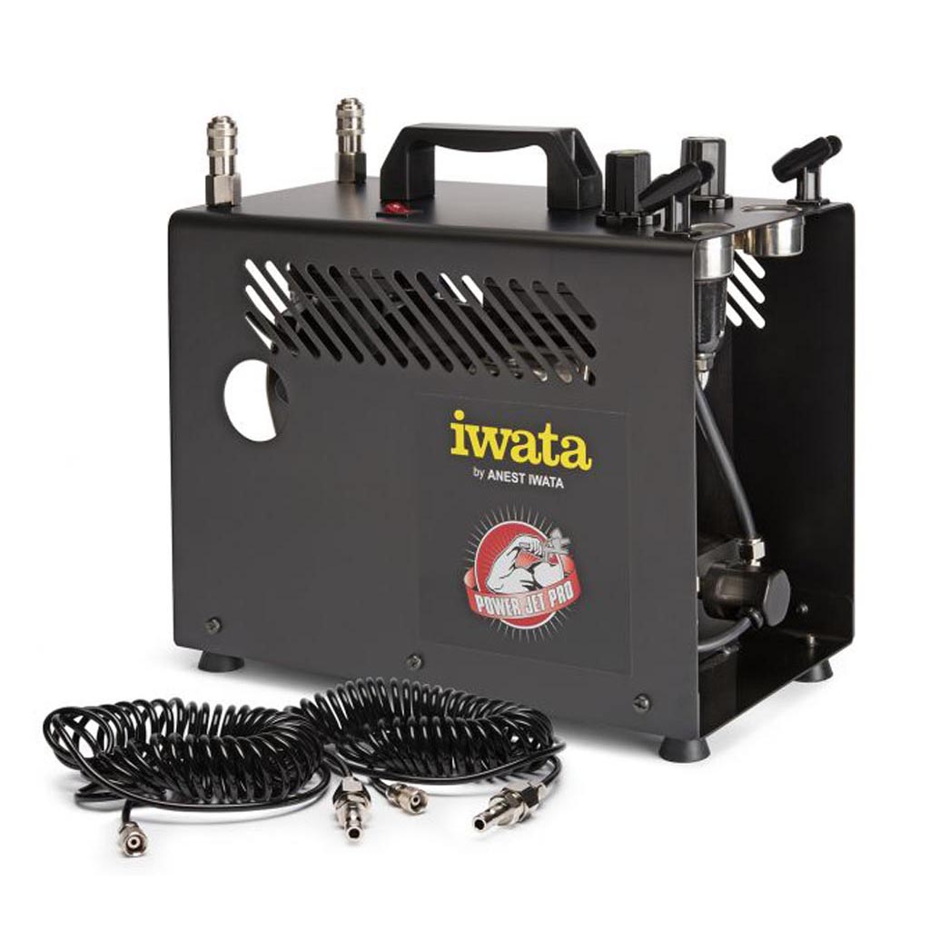 Iwata Power Jet Pro 110-120V Airbrush Compressor – Jerrys Artist