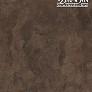 Black Ink Mexico Amate Bark - Brown 15.5 X 23.5 In