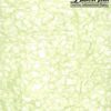 Black Ink Japanese Ogura Lace - Spring Green 21 X 31 In