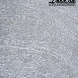 Black Ink Philippine Non-Woven Silver Sheen 19.75 X 27.5 In