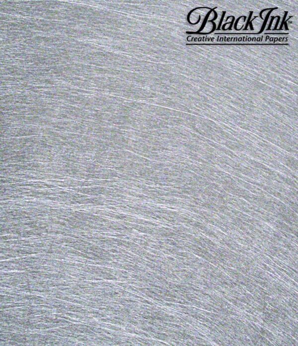 Black Ink Philippine Non-Woven Silver Sheen 19.75 X 27.5 In