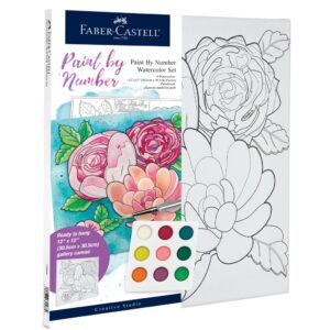 Faber Castell Paint by Number Floral