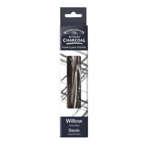 Winsor and Newton Willow Charcoal Assorted Sticks 12 Pk