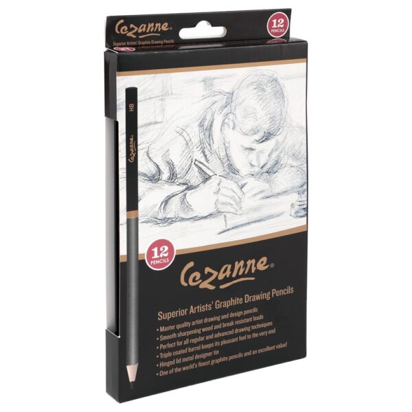 Cezanne Graphite Pencil Set of 12 Angled
