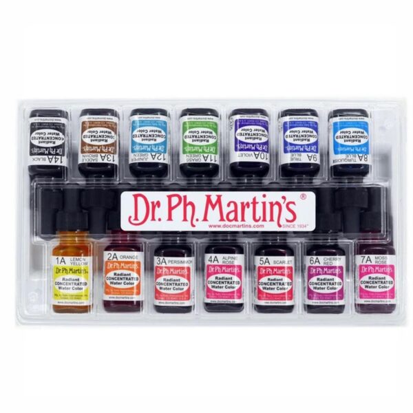 Dr Ph Martins Radiant Watercolor Set A Packaged