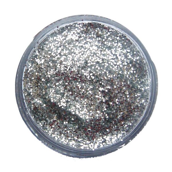 Snazaroo Glitter Gel - Silver 12ml