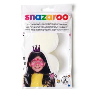 Snazaroo Hi-Density Sponge Pack of 2