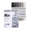 Tombow ABT Pro Gray Palette Set of 12