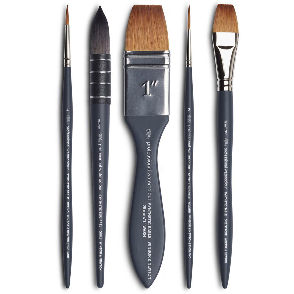 Winsor & Newton Professional Watercolor Brushes