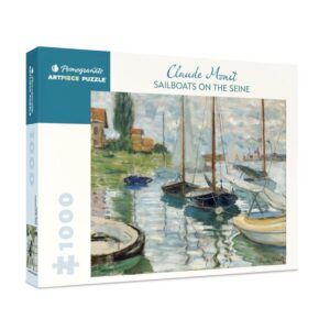 Monet: Sailboats on the Seine 1000-Piece Jigsaw Puzzle