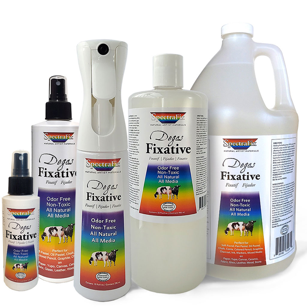 Fixative Spray for Pencil Work Protection for Charcoal Chalk Drawings  Sketch Art Paintings